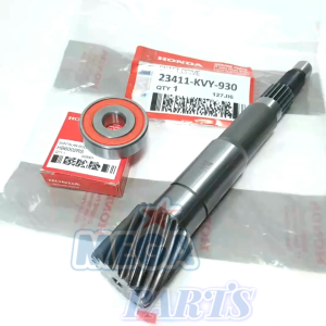 AS PULI BELAKANG HONDA BEAT KARBU AS GARDAN AS PULLY BEAT LAMA KVY 6002 BEARING LAHAR BAK CVT SCOOPY