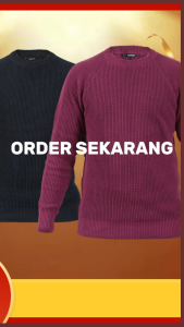 JIhani Sweater Rajut Pria Tebak Crewneck Polos Oneck Sweter Wool Oblong Baju Rajut Premium