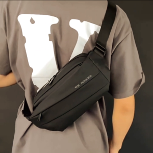 Malaysia Stock!! WE POWER New Fashion Men Waist Bag Pouch Bag Chest Bag Fanny Pack