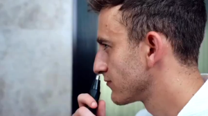 USB Rechargeable Nose for Men/Women Portable Electric Nose Trimmer Hair 360° Waterproof Painless Nose Trimmer LED Hair Nose Trimmer 电动鼻毛修剪器