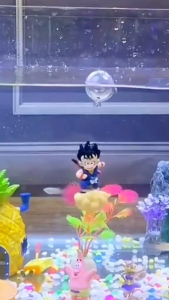 ตกแต่งตู้ปลาแฟนตาซี นักบินอวกาศและนักประดาน้ำ ชุดอุปกรณ์เสริมสำหรับความสนุกสนานในท้องถิ่น