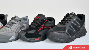 Safety Shoes steel toe rubber for Men Anti-piercing Anti-smashing Breathable Wear-resistant Work Shoes Protective Safety Boots