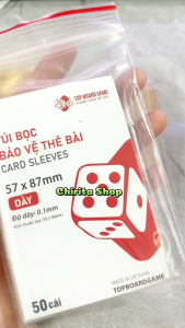 Túi Bọc Bảo Vệ Bài LOẠI DÀY - Sleeves Bọc Thẻ Bài  Ma Sói Mèo Nổ Uno Photocard Boardgame Chirita