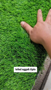 2m x 35m | Rumput Sintetis Swiss 3cm | Hijau Tebal Halus | Premium