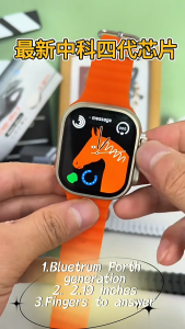 2024 S9เดิม Ultral 2 2.19นิ้วจอ HD กันน้ำโทรผ่านบลูทูธ Series10เครื่องวัดระดับออกซิเจนในเลือดสมาร์ทวอท์ชผู้ชายผู้หญิงโทรสายรัดข้อมือฟิตเนสเพลงนาฬิกาข้อมือเล่นกีฬาสำหรับโทรศัพท์แอนดรอยด์