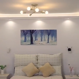 Lampu Gantung Ruang Tamu Modern chandelier Lampu Gantung kamar Led (Tidak termasuk bola lampu)