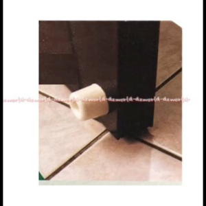 Krisbow Door Stop Karet Penahan Pintu Karet Peredam Pintu Putih Abu Pengaman Pintu Belakang Doors Kris White Grey
