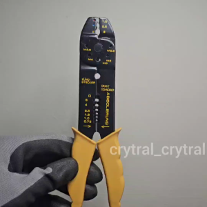 Ready stock in SG - Multi purpose Crimping tool with wire stripper and bolt cutter. It can be strip cable crimp Cable lug cut the bolt. And sometime can be use as a Plier