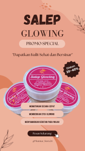 SALEP GLOWING ZAYORA/KRIM MALAM MEMUTIHKAN 3X LEBIH CEPAT kusam moist wajah aging perawatan