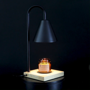 SG Stock Candle warmer light Candle Warmers Lamp Scented Candle Aid Sleep Atmosphere lamp Aromatherapy Lamp with Bedside lamp Bedside Night Light Wooden Table Lamp 35W halogen light bulb Aroma Essential oils Desk Lamp Nightstand