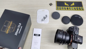 Ống kính 7Artisans 35mm T2.0 - Cine Lens cho FullFrame dành cho: Sony FE Leica L Canon R và Nikon Z