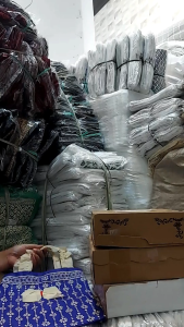 Tas Hajatan Goodie Bag Kibir 22 Bunga Jatuh Biru BC