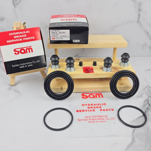 KIT REM CAKRAM DEPAN TOYOTA AGYA MATIK METIK KIRI KANAN 1SET SAM