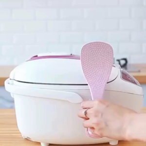Holder Centong Nasi Tempat Sendok Nasi Tempel Rice Cooker Bahan Food Grade Jerami Eco Friendly Dengan Perekat