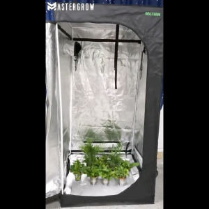 Lều Trồng Cây D60xR60xC140cm Nhà Trồng Nấm Khung Thép Vải 600D Phản Quang | Grow tent