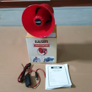 MEGAPHONE EALSEM ES 22S PEREKAM SUARA SUDAH TERMASUK KABEL AKI ORIGINAL