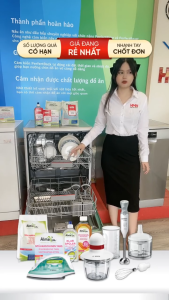 Máy Rửa Chén Độc Lập 14 Bộ Bosch HMH.SMS4HCI48E Series 4 Home Connect Chính Hãng - Bảo Hành 36 Tháng - Miễn Phí Vận Chuyển & Lắp Đặt