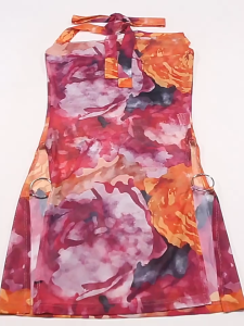 Đầm hot girl khí chất nữ dây gợi cảm thiết kế hở lưng xẻ tà hai bên váy ngắn hợp thời trang