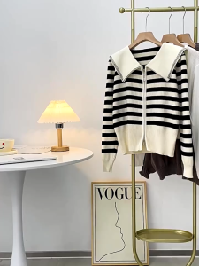 SG stock】Knitted Cardigan Women Cargigans Botton Sweater Casual Plain Long Sleeve Top /KC01