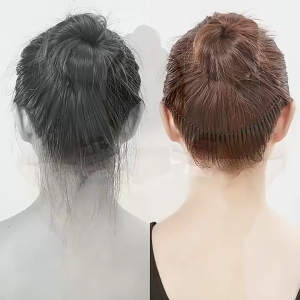 BANDO Plastik Sisir Rambut Jepit Fleksibel Elastis Bulat Melingkar / Jepit Rambut Poni Berantakan