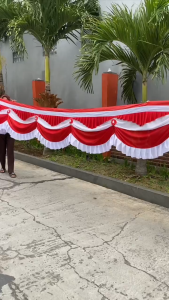 BENDERA BACKGROUND SULTAN 5 GELOMBANG (4 METER)