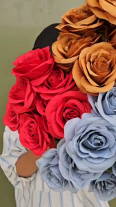 Bunga Mawar Palsu Rose Majestic Import: Desain Elegan & Dekorasi