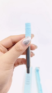 Telescopic Straw Stainless Steel Cleaning Brush Set Sedotan Lipat Portable Sikat Pembersih Sedotan