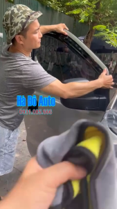 Bộ Vè Che Mưa Chống Nước Hyundai Starex 2007-2016 Màu Trắng - Phụ Kiện Xe Hơi Chất Lượng Cao