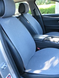 HOTOP Premium Car Seat Cover Cushion Universal Flax Non-Slip Washable Cushion Set Car Front Back Seat Protector Covers Kusyen Kereta Car Interior Accessories