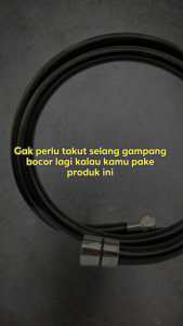 Tidy Jet Shower E1120-BL 1.2 Meter Hitam