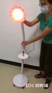 ไทย ไฟกายภาพบำบัด บรรเทาอาการปวดกายภาพบําบัด ปรับอุณหภูมิและมุมได้ ไฟอินฟราเรด Phototherapy Heat Lamp