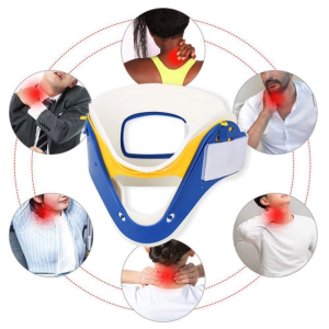 Premium Cervical Collar Support Brace - Adjustable Neck Stabilizer for Pain Relief
