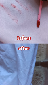 Miss Clean Cairan Pembersih Noda Lipstik Pada Kain Baju Pakaian