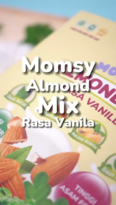 Momsy Almond Mix Rasa Vanilla 6sachet Pelancar ASI herbal alami