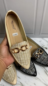 Flatshoes Wanita Terbaru Hak Rendah Antislip