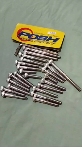 Baut Blok Mesin Tiger Megapro GL Pro Chrome Satu Set free kunci L