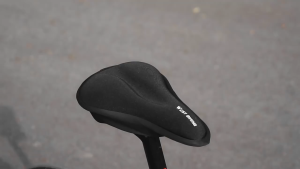 TaffSPORT Jok Sadel Sepeda 3D Silicone Gel - TP-ZT01 - Black