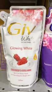 GIV Body Wash (Sabun Cair Refill) 800ml-825ml - Body Foam