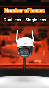 Camera Wifi IMOU CRUISER Z S7DP 3K 5MP Zoom 12X Xoay 360 Độ Đàm Thoại 2 Chiều Có Màu Ban Đêm Theo Dõi Chuyển Động Thông Minh Ai