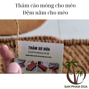 Đệm Nằm Cho Mèo Thảm Cào Móng Cho Mèo Thêm Công Dụng Gãi Ngứa Size: 40x60cm