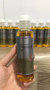 Dầu Vitamin E Oil 30000 IU Horbaach nguyên chất 100% chăm sóc da chai 118ml [Hàng Mỹ]