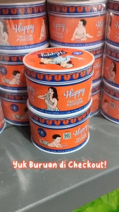 Bedak Bayi Kesehatan Kulit: Bedak Happy Talcum Powder 150g