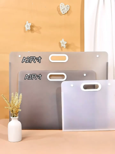 Túi Đựng Tài Liệu A4 A3 A2 Sức Chứa 240 Tờ Bìa Đựng Tài Liệu Chống Thấm Nước Có Quai Cầm Sky Home - KTL02