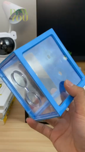 Aquarium Cupang Estetik Mini Akrilik 12x8cm Akuarium Block Ikan Hias Emas Kura-kura Kandang Hewan DIY Kolam Mini