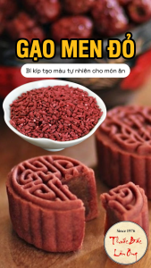 Gạo men đỏ hồng cúc mễ 100g (Nguyên liệu nấu ăn ) - Lãn Ông