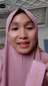 Batrisyia Herbal Sunscreen Peach Sunblok dengan Spf 25++