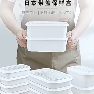 Kitchen Refrigerator Fruit Food Storage Container Fresh Box for Vegetable Fruit Meat L Bekas Makanan