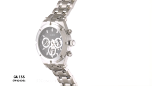 [Promo] Jam Tangan Pria Guess GW0260G1 Silver CONTINENTAL Original Garansi 2 Tahun [✔COD][100% Authentic]