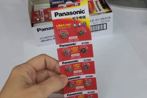 Panasonic LR41 Alkaline Button Battery  / 1.5V LR41 / AG3 / G3A Button Cell Battery / Expiration Date MAy 2027