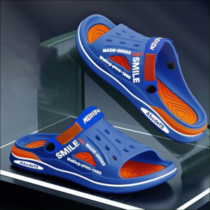 Men Baotou Beach Drift Non-Slip Sandals Outdoor Can Wade Breathable Fashionable Men Lazy Shoe Network